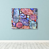 Klee - farbenfroher Wald, berühmtes Bild Leinwanddruck (Insitu (Holzboden))