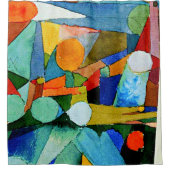 Klee - Farbformen Duschvorhang (Vorderseite)