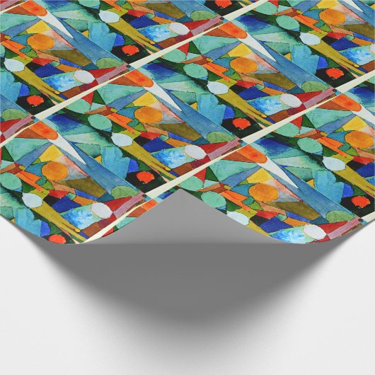 Klee - Farbformen Geschenkpapier (Ecke)