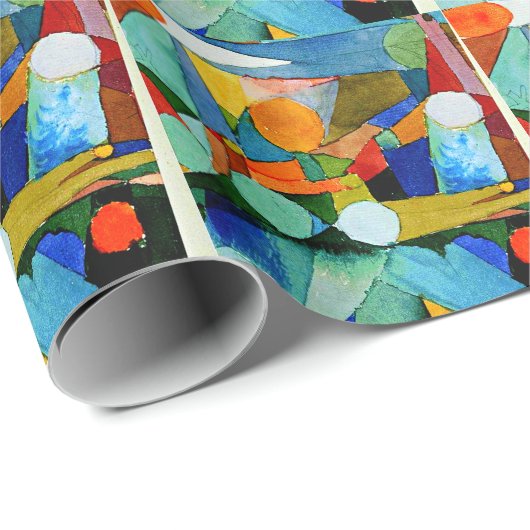 Klee - Farbformen Geschenkpapier (Rolleneckpunkt)