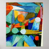 Klee - Farbformen Poster (Vorne)