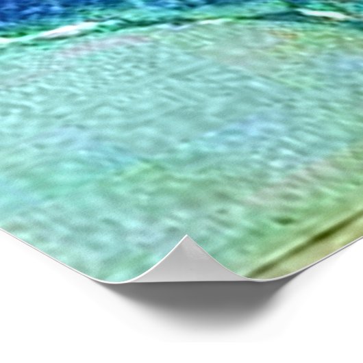 Klee - Farbformen Poster (Ecke)