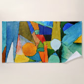 Klee - Farbformen Strandtuch (Vorderseite)