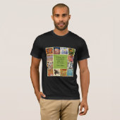 Klee - Farbige Collage T-Shirt (Vorne ganz)