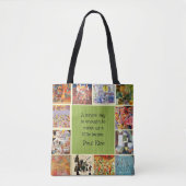 Klee - Farbige Collage Tasche (Vorderseite)