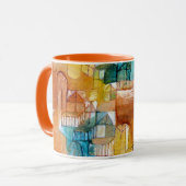Klee - Fascade Brown Green Tasse (Vorderseite Links)