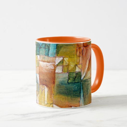 Klee - Fascade Brown Green Tasse (VorderseiteRechts)