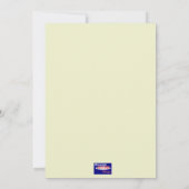 Klee Feiertagskarte (Rückseite)