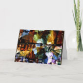 Klee - Fenster und Palmen Karte (Vorderseite)