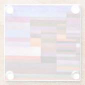 Klee - Feuer im Abend Glasuntersetzer (Rückseite)