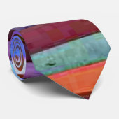 Klee - Feuer im Abend Krawatte (Gerollt)