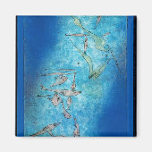 Klee - Fischbild Magnet (Vorne)