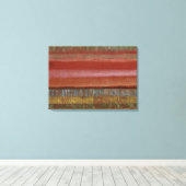 Klee - Flachlandschaft, abstrakte Kunst Leinwanddruck (Insitu (Holzboden))