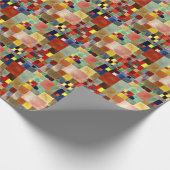 Klee - Flora auf Sand Geschenkpapier (Ecke)