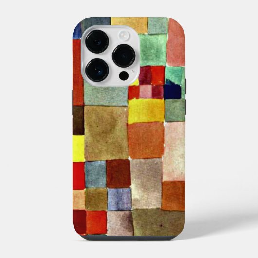 Klee - Flora auf Sand iPhone Hülle (Rückseite)