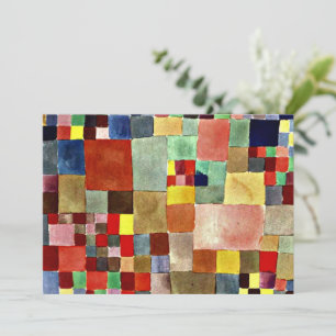 Klee - Flora auf Sand Karte