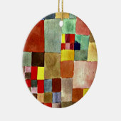 Klee - Flora auf Sand Keramik Ornament (Rechts)