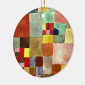 Klee - Flora auf Sand Keramik Ornament (Links)
