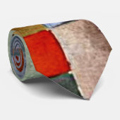 Klee - Flora auf Sand Krawatte (Gerollt)