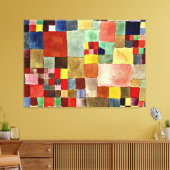 Klee - Flora auf Sand Leinwanddruck (Insitu (Wohnzimmer))