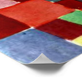 Klee: Flora auf Sand Poster (Ecke)