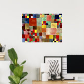 Klee: Flora auf Sand Poster (Heimbüro)