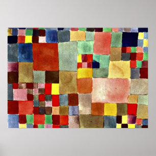 Klee: Flora auf Sand Poster