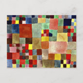 Klee - Flora auf Sand Postkarte (Vorderseite)