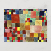 Klee - Flora auf Sand Postkarte (Vorderseite)