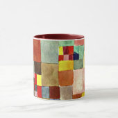 Klee - Flora auf Sand Tasse (Zentrum)