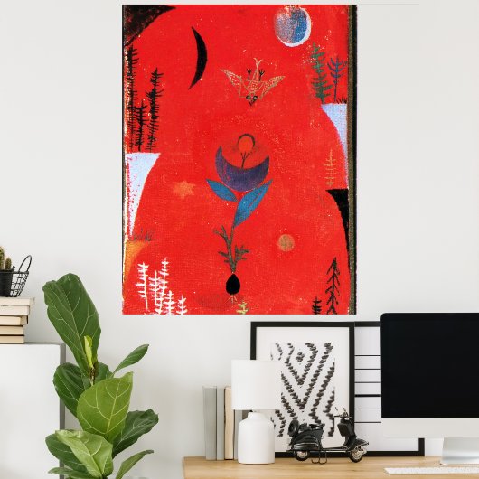 Klee - Flower Myth Poster (Heimbüro)