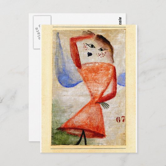 Klee - Fragment 67 Postkarte (Vorne/Hinten)