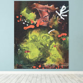 Klee - Frauen in ihrem Sonntag Beste Leinwanddruck (Insitu (Holzboden))