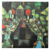 Klee - Frauenpavillon, Fliese (Vorderseite)