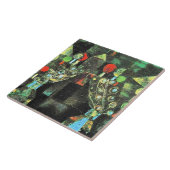 Klee - Frauenpavillon, Fliese (Seite)