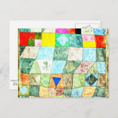 Klee - Freundliches Spiel Anagoria Postkarte (Vorne/Hinten)