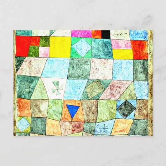 Klee - Freundliches Spiel Anagoria Postkarte (Vorderseite)