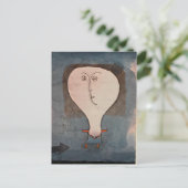 Klee - Fright eines Mädchens Postkarte (Stehend Vorderseite)