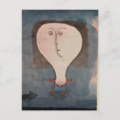 Klee - Fright eines Mädchens Postkarte (Vorderseite)