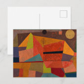 Klee - Fröhliche Berglandschaft Postkarte (Vorne/Hinten)