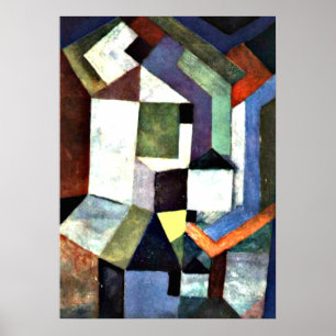 Klee - Fromme nördliche Landschaft Poster
