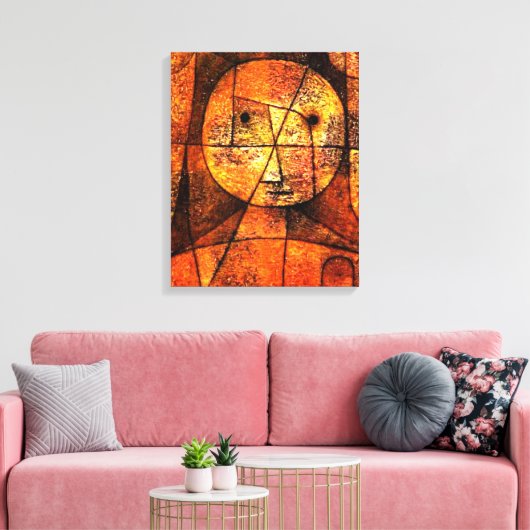 Klee - Gauze Leinwanddruck (Insitu (Wohnzimmer))