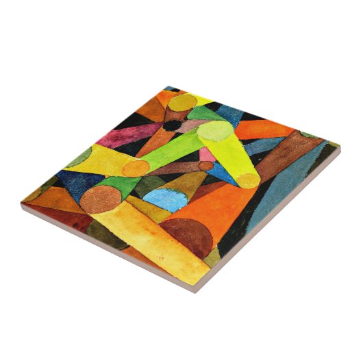 Klee - Gebirge geöffnet, Fliese (Seite)