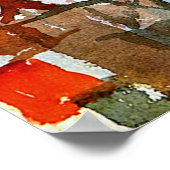 Klee - Gedanken über Schlacht Poster (Ecke)