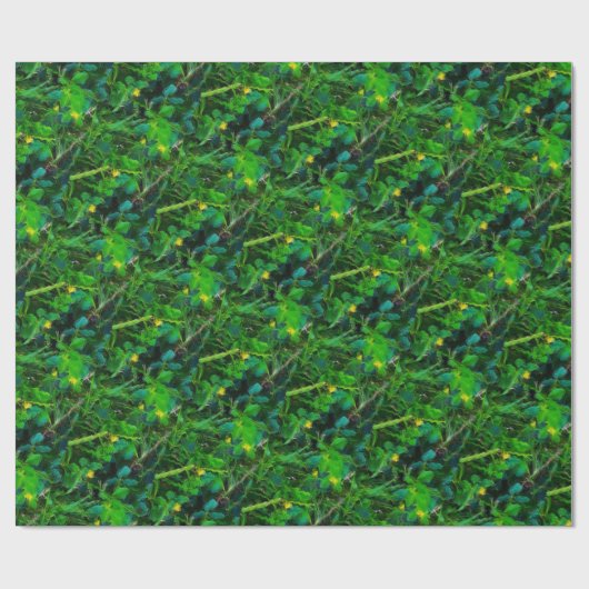 Klee-Geschenk-Verpackung Geschenkpapier (Flach)