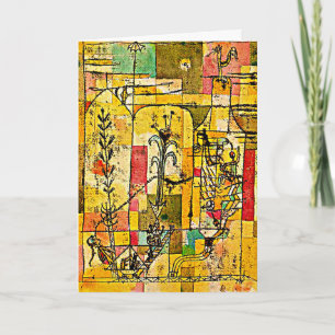 Klee - Geschichte von Hoffmann, berühmtes Gemälde Karte