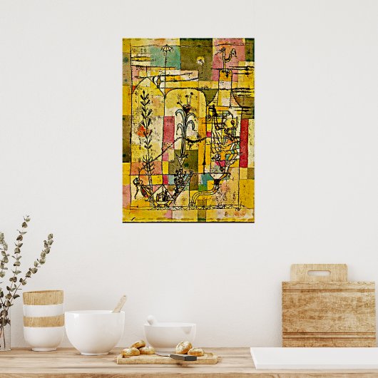 Klee - Geschichte von Hoffmann Poster (Küche)