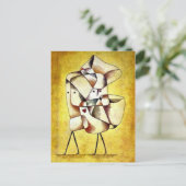 Klee - Geschwister Postkarte (Stehend Vorderseite)