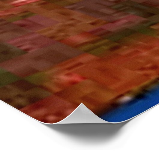 Klee - gewählter Standort Poster (Ecke)