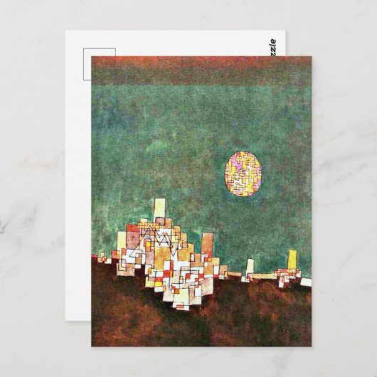 Klee - gewählter Standort Postkarte (Vorne/Hinten)